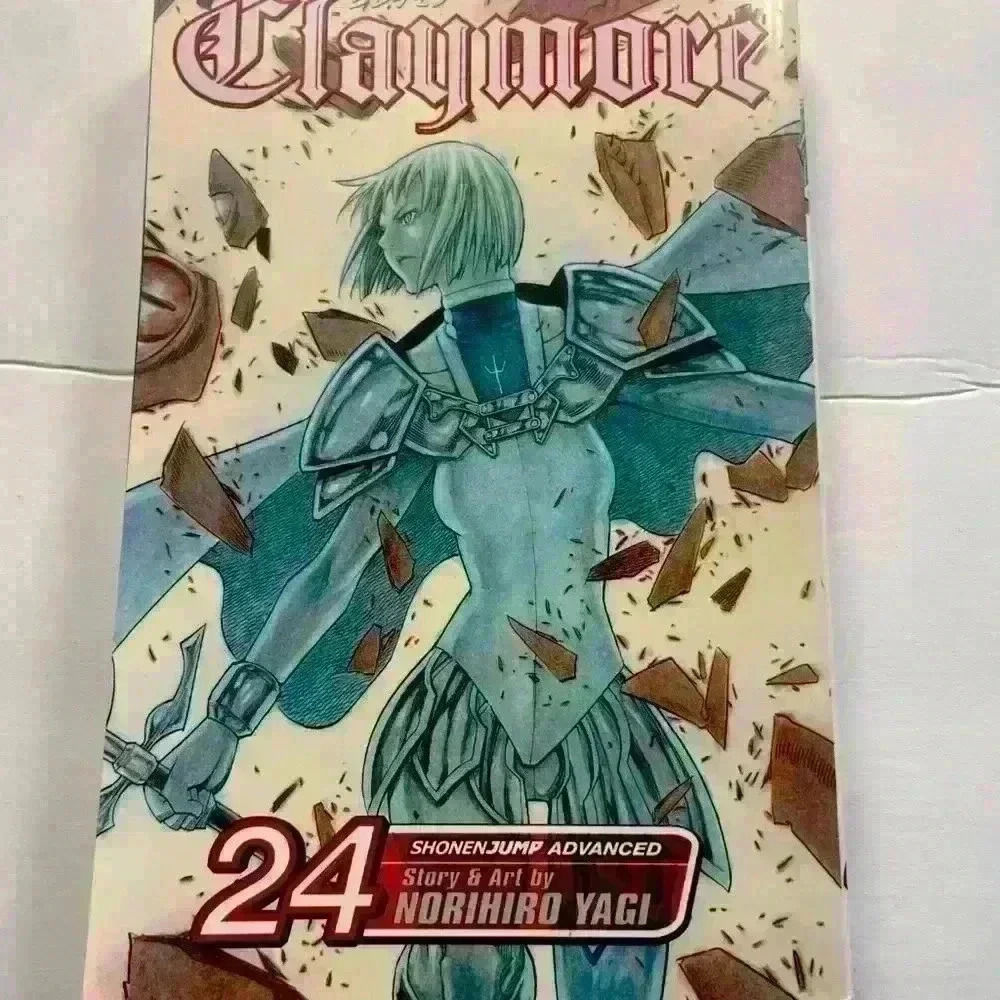 Claymore Vol 24 Manga Norihiro Yagi Shonen‎ Jump Advanced Viz Media English